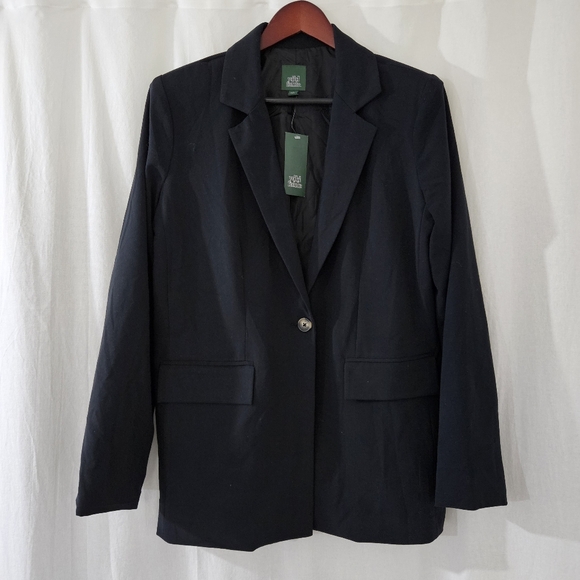 wild fable Oversized Party Blazer in Black Women’s Size M - Picture 5 of 12